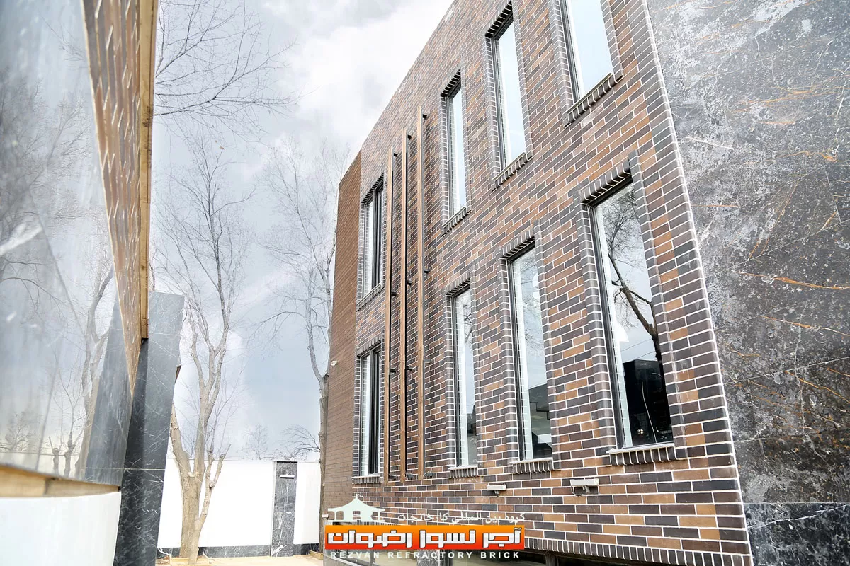 075A7422@ Black and Brown firebrick for Facade